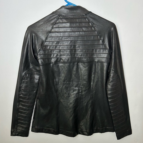 Spanx Faux Leather Moto Jacket XS - Picture 4 of 8